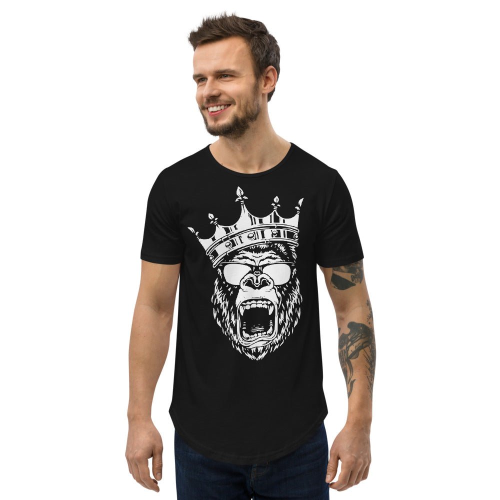 Gorilla Men's Curved Hem T-Shirt - Gorilla Sunnies